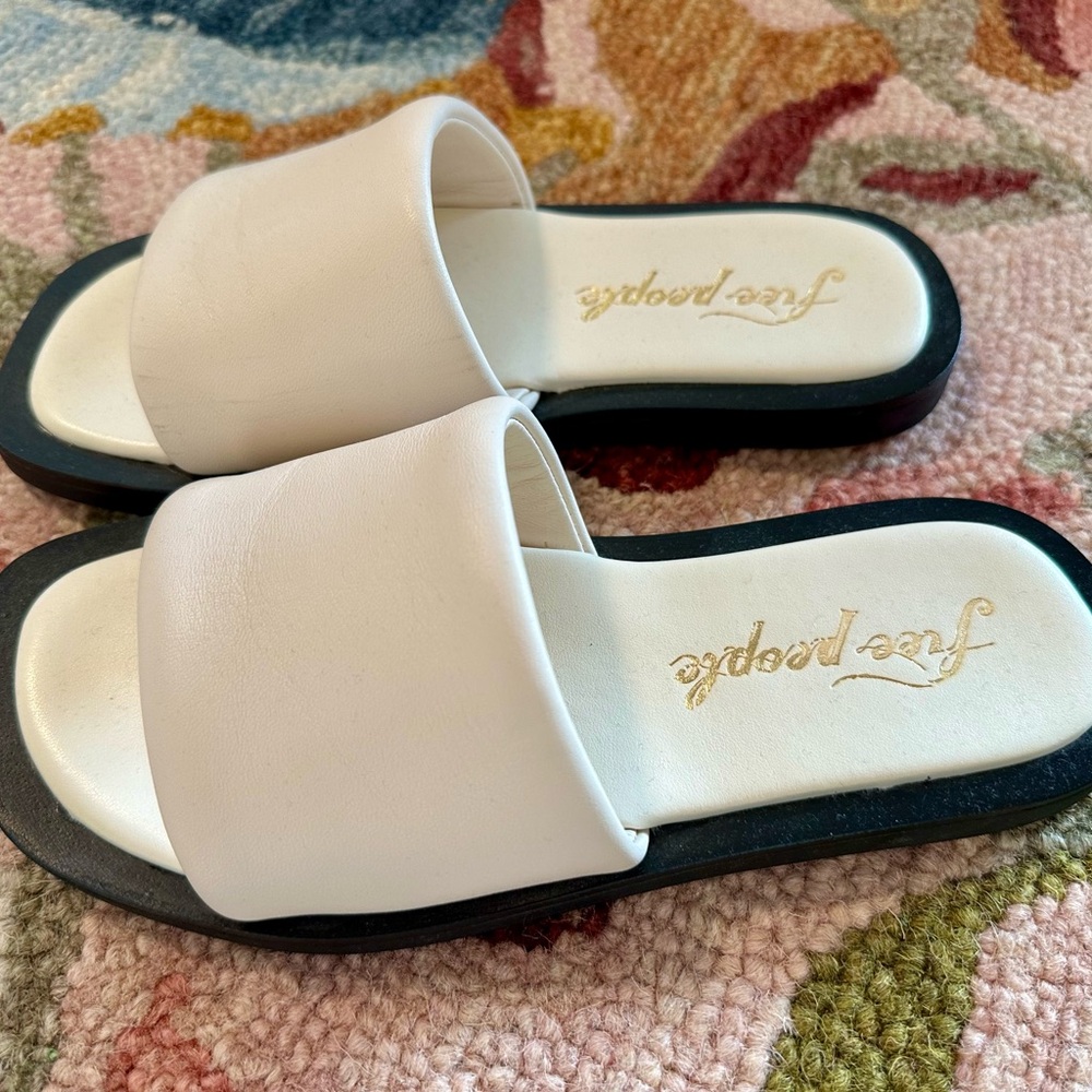 Free People Wren Leather Slide